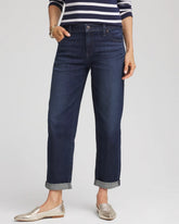 Chico's Clothing Cropped Boyfriend Jeans