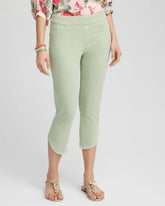 Chico's Clothing Pull-On Dolphin-Hemmed Capri Jeans