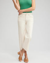 Chico's Clothing Cropped Wide Leg Jeans