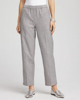 Chico's Clothing Shimmer Straight Tapered Ankle Pants
