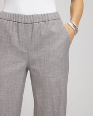 Chico's Clothing Shimmer Straight Tapered Ankle Pants