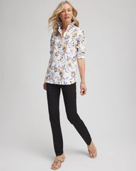 Chico's Clothing Juliet Slim Trim Detail Pants