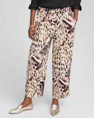 Chico's Clothing Bengal Marks Crepe Pull-On Ankle Pants