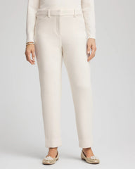 Chico's Clothing Matelassé Slim Tapered Ankle Pants