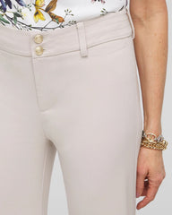 Chico's Clothing Trapunto Straight Leg Cropped Pants