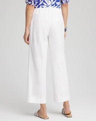 Chico's Clothing Lightweight Relaxed Straight Cropped Pants