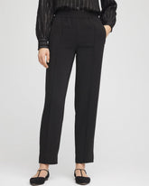 Chico's Clothing Crepe Side-Zip Tapered Ankle Pants