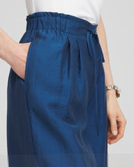 Chico's Clothing Lightweight Wide Leg Cropped Pants