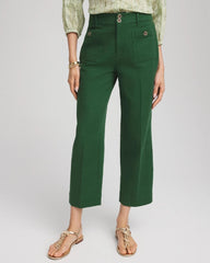Chico's Clothing Cropped Straight-Leg Pants