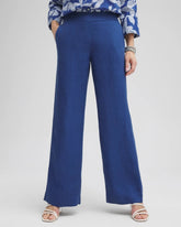 Chico's Clothing Linen Trouser Flare Pants