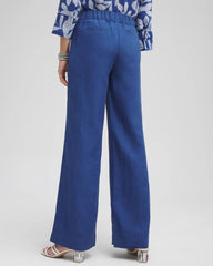 Chico's Clothing Linen Trouser Flare Pants