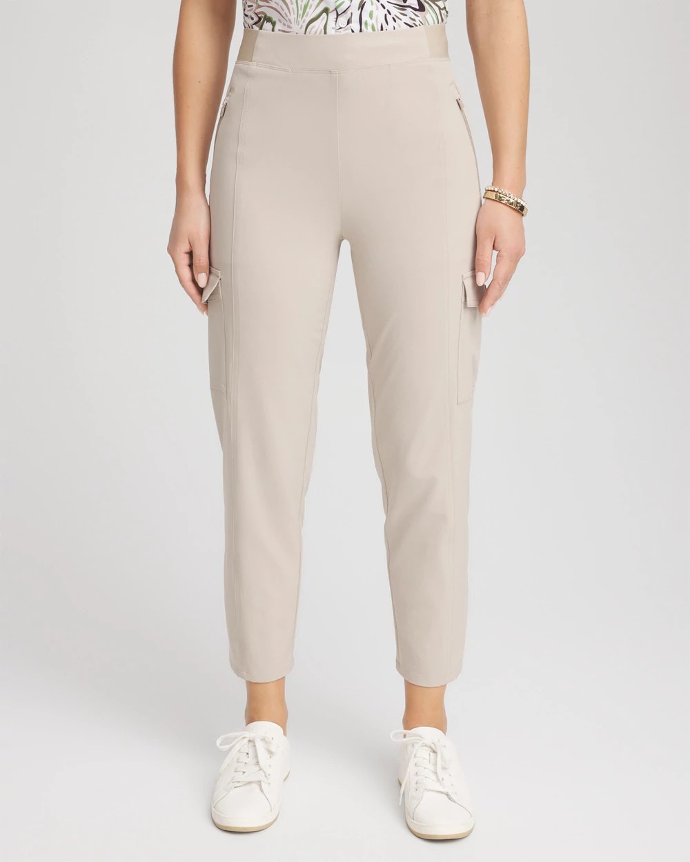 Chico's Clothing Zenergy® UPF Cargo Cropped Pants