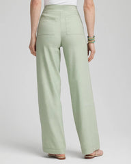 Chico's Clothing Linen Stretch Relaxed Pants