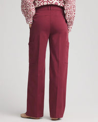 Chico's Clothing Sateen Cargo Pants