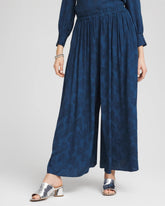 Chico's Clothing Jacquard Culotte Wide-Leg Pants
