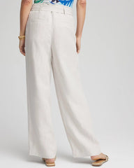 Chico's Clothing Hollywood Waist Belted Linen Pants