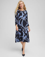 Chico's Clothing Travelers™ Abstract Midi Dress