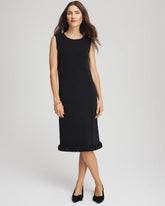 Chico's Clothing Travelers™ Fringe Hem Tank Dress