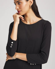Chico's Clothing Ponte A-line Midi Dress