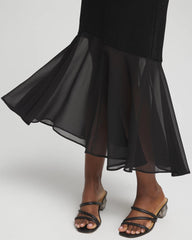 Chico's Clothing Travelers™ Chiffon Hem Dress