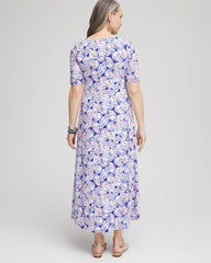 Chico's Clothing Ruched Jersey Midi Dress
