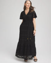 Chico's Clothing Crochet-Lace Maxi Dress