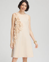 Chico's Clothing Appliqué Ponte Knit Dress