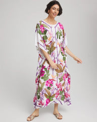 Chico's Clothing Island Cinch-Waist Kaftan Dress