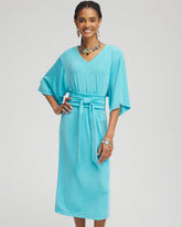 Chico's Clothing Travelers™ Kimono Sleeved V-Neck Dress