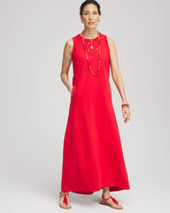 Chico's Clothing Sleeveless Midi Tank Dress
