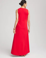 Chico's Clothing Sleeveless Midi Tank Dress