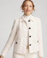 Chico's Clothing Bouclé Chore Jacket
