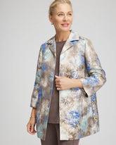 Chico's Clothing Travelers™ Collection Watercolor Jacquard Jacket