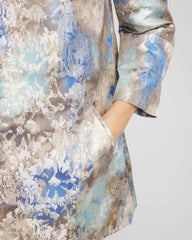 Chico's Clothing Travelers™ Collection Watercolor Jacquard Jacket
