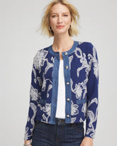 Chico's Clothing Floral Lady Jacket