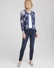 Chico's Clothing Floral Lady Jacket
