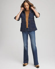 Chico's Clothing Denim Field Jacket