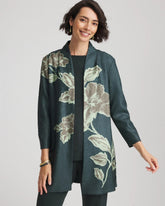Chico's Clothing Travelers™ Collection Artisanal Crushed Reversible Jacket