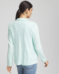 Chico's Clothing Slub Knit Blazer
