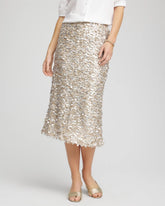 Chico's Clothing Sequins Party Pencil Skirt