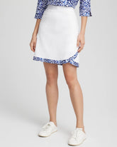Chico's Clothing UPF Neema Printed Hem Skort