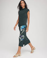 Chico's Clothing Travelers™ Artisanal Midi Skirt