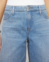 Chico's Clothing Girlfriend Cuffed Swing Denim Shorts