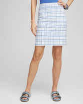 Chico's Clothing Brigitte™ Plaid Slub Skort