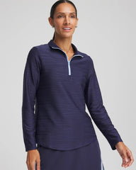 Chico's Clothing Zenergy® UPF Wave Half Zip
