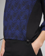Chico's Clothing Zenergy® Jacquard Bungee Top