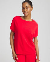Chico's Clothing Zenergy® French Terry Pocket Shirt