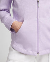 Chico's Clothing Zenergy® Beach Slub Zip-Front Hoodie