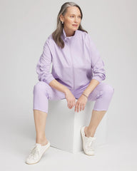 Chico's Clothing Zenergy® UPF Striped Jacket