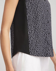 Chico's Clothing Zenergy® UPF Geo-Print Shirt